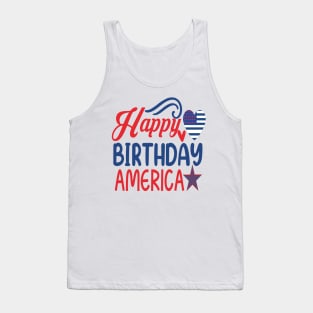 4th of July, Independence Day ,America S,USA Flag, Happy birthday america Tank Top